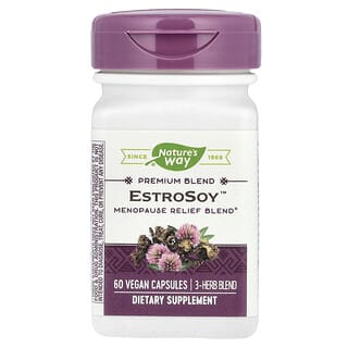 Nature's Way, EstroSoy™, Menopause Relief Blend, 60 Vegan Capsules