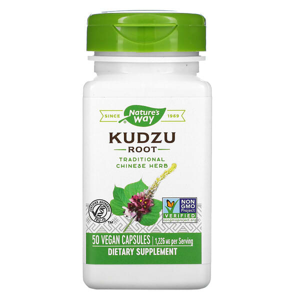 Nature's Way, Kudzu Root, Kudzu-Wurzel, 613 mg, 50 vegane Kapseln