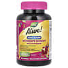 Alive! Women's Gummy Multivitamin, Fruchtgummi-Multivitamin für Frauen, ohne Zucker, Erdbeere, 50 Fruchtgummis