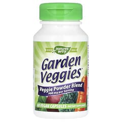 Nature's Way, Garden Veggies, 900 mg, 60 Vegan Capsules (450 mg per Capsule)