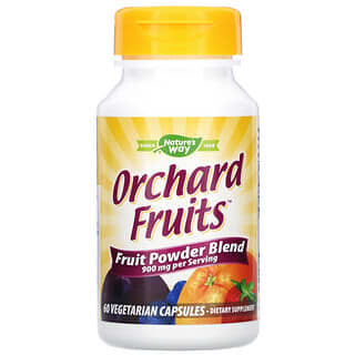 Nature's Way, Orchard Fruits™ 水果粉素食膠囊，450 毫克，60 粒裝