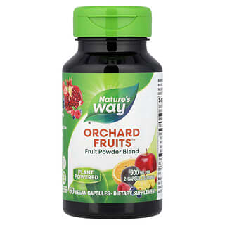 Nature's Way, Gyümölcsös gyümölcsök, gyümölcspor keverék, 60 vegán kapszula