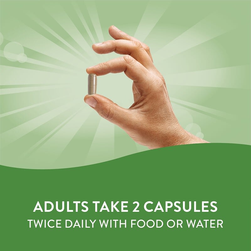Nature's Way, Raíz de malvavisco, 480 mg, 100 cápsulas veganas