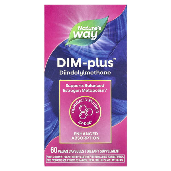 Nature's Way DIM-Plus™, 60 Vegan Capsules