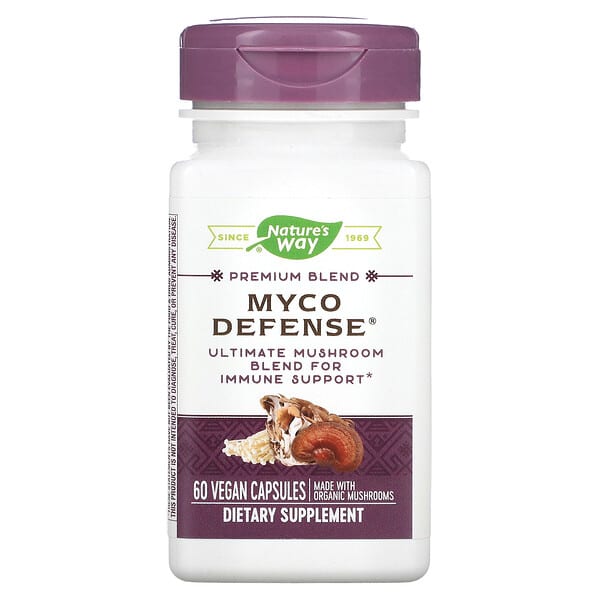 ناتشرز واي‏, مزيج ممتاز ، Myco Defense ، 60 كبسولة نباتية