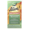 Alive! Max3 فيتامينات متعددة فعالة، بدون حديد مضاف، 90 قرصًا