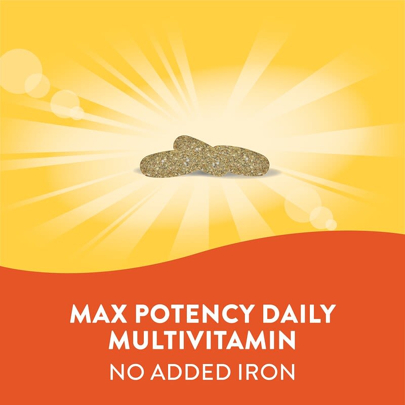 Nature's Way, Alive! Max3 Potency Multivitamin, No Added Iron, 180 Tablets