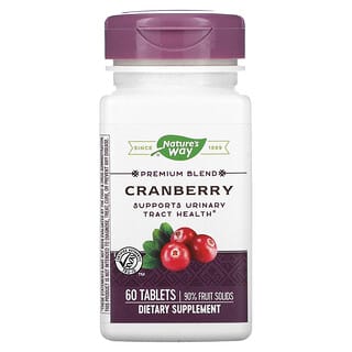 Nature's Way, Cranberry, Premium Blend, 60 Tablets