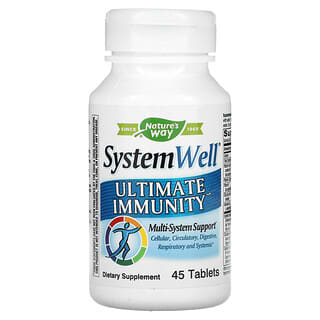 Nature's Way, System Well（システムウェル）、Ultimate Immunity（アルティメットイミュニティ）、タブレット45粒