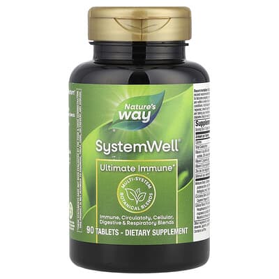 Nature's Way, SystemWell, Ultimate Immunity, 90 Tablets