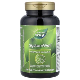 Nature's Way, System Well, Ultimate Immunity, Suplemento alimentairo, 180 comprimidos
