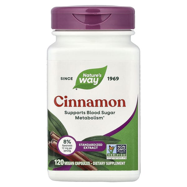Cinnamon, 120 Vegan Capsules