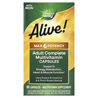 Alive!（アライブ！）マックス3ポテンシーマルチビタミン、鉄無添加
