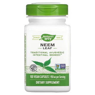 Nature's Way, Neem Leaf, 475 mg, 100 Vegan Capsules