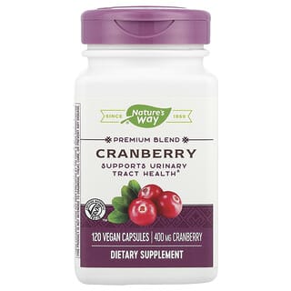 Nature's Way, Cranberry, 400 mg, 120 Cápsulas Veganas