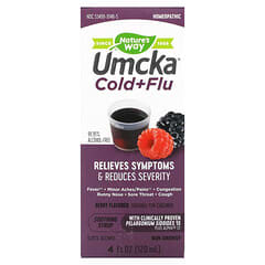 Nature's Way, Umcka Cold+Flu, Berry, 4 fl oz (120 ml)
