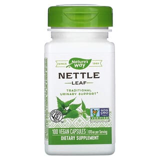 Nature's Way, Feuille d’ortie, 435 mg, 100 capsules végétariennes