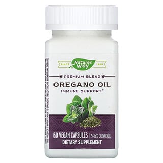 Nature's Way, Premium Blend, Oregano Oil, 60 Vegan Capsules