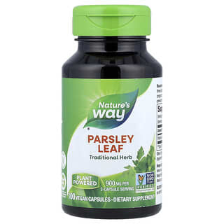 Nature's Way, Parsley Leaf, 100 Vegan Capsules (450 mg per Capsule)