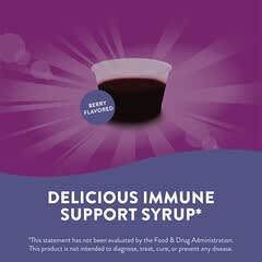 Nature's Way, Sambucus Immune Syrup, Saúco estandarizado, 8 fl oz (240 ml)
