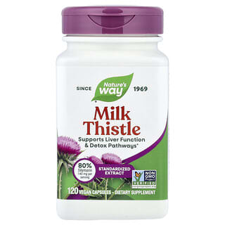 Nature's Way, Milk Thistle, 120 Vegan Capsules