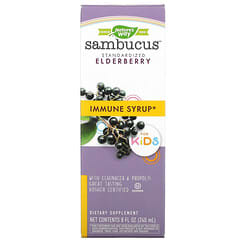 Nature's Way, Sambucus for Kids, Standardized Elderberry, Immune Syrup, 8 fl oz (240 ml)