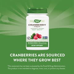 Nature's Way, Cranberry Fruit, 465 mg, 180 Vegan Capsules