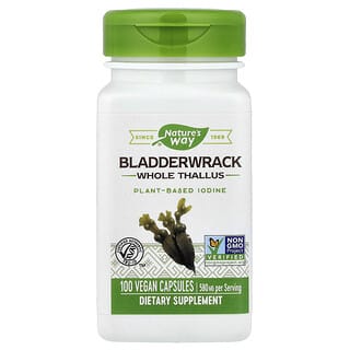 Nature's Way, Bladderwrack, 580 mg, 100 Cápsulas Veganas