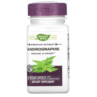 Nature's Way, Andrographis, 300 mg, 60 cápsulas veganas