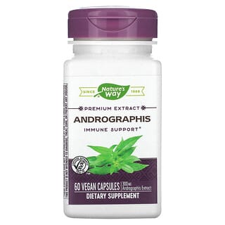 Nature's Way, Andrographis, 300 mg, 60 capsules vegan