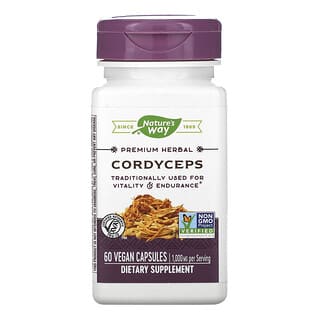 Nature's Way, Cordyceps, 500 mg, 60 Vegan Capsules
