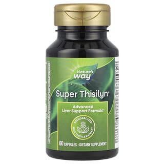 Nature's Way, Super Thisilyn, Fórmula de refuerzo avanzado para el hígado, 60 cápsulas