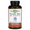 Flax Oil, Max Strength, 1,300 mg, 200 Softgels