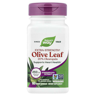 Nature's Way, Olive Leaf, 60 Vegan Capsules