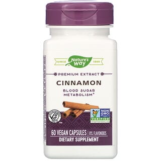 Nature's Way, Cinnamon, 60 Vegan Capsules