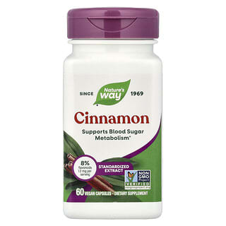 Nature's Way, Cinnamon, Premium Extract, 60 Vegan Capsules