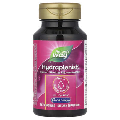 Nature's Way, Hydraplenish® with OptiMSM®, 60 Capsules