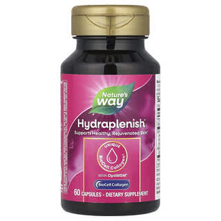 Nature's Way, Hydraplenish® With OptiMSM®, 60 Capsules