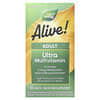 Alive! суперэффективные, полноценные мультивитамины для взрослых, 60 таблеток