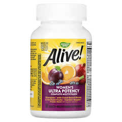 Nature's Way, Alive! Once Daily, Women's Ultra Potency Complete Multivitamin, 60 Tablets