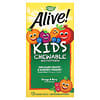 然萃维, Alive! 儿童多维生素咀嚼片，橙子浆果味，120 片咀嚼片