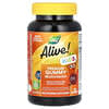 Alive!, Suplemento multivitamínico prémium en gomitas para niños, Cereza, uva y naranja, 90 gomitas