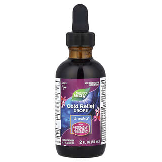 Nature's Way, Umcka ColdCare, 99,9% Tetes Bebas Alkohol, 59 ml (2 ons cairan)