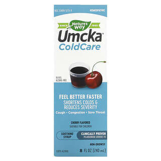 Nature's Way, Umcka, ColdCare, Soothing Syrup, Cherry, 8 fl oz (240 ml)