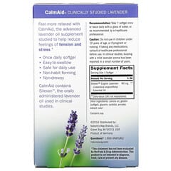Nature's Way, CalmAid, Clinically Studied Lavender, 30 Softgels