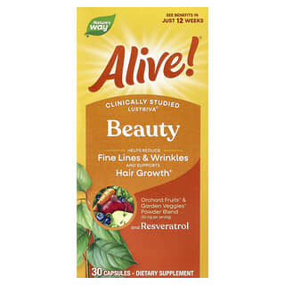 Nature's Way, Alive!® Beauty, 30 Capsules