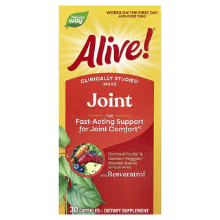 Nature's Way, Alive!®, Articulaciones, 30 cápsulas