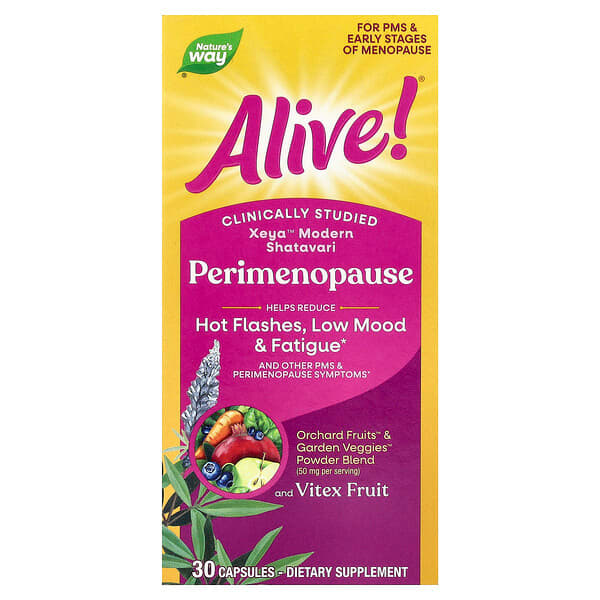 Nature's Way, Alive!®, Perimenopaus, 30 Kapsul