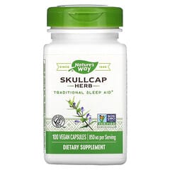 Nature's Way, Skullcap Herb, 425 mg, 100 Vegan Capsules