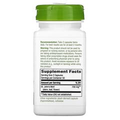 Nature's Way, St. John's Wort Herb, 350 mg, 100 Vegetarian Capsules